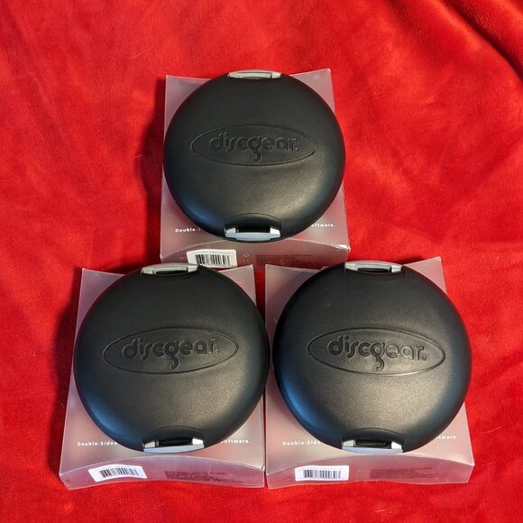 Discgear 20 CD DVD Case x3 Disc Carriers NEW - Picture 1 of 4
